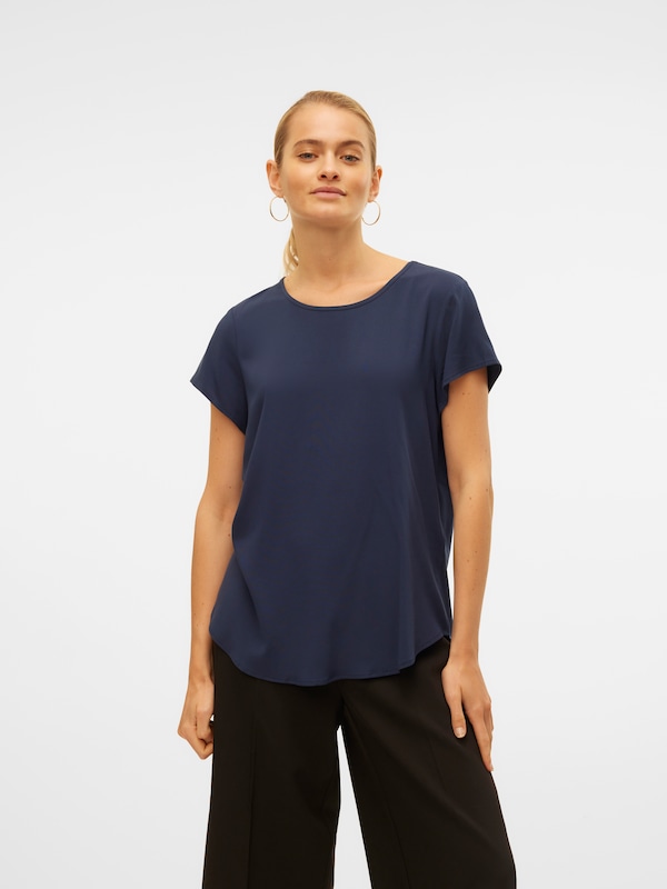 VERO MODA VERO MODA T-Shirt 'Bella' in Navy Weihnachtsangebot