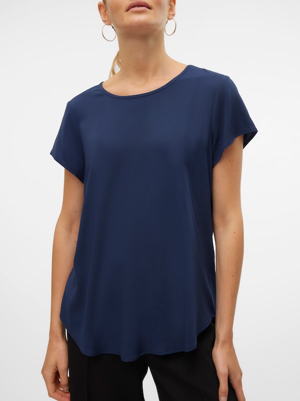 VERO MODA VERO MODA T-Shirt 'Bella' in Navy Weihnachtsangebot