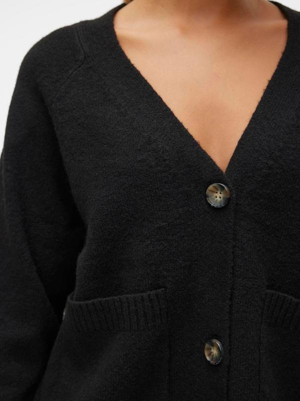 VERO MODA VERO MODA Strickjacke 'VMBoom' in Schwarz Vatertagsangebot