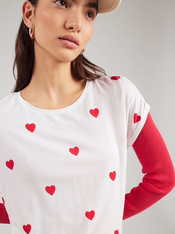 VERO MODA VERO MODA T-Shirt 'VMAVA' in Weiß Jubiläumsangebot