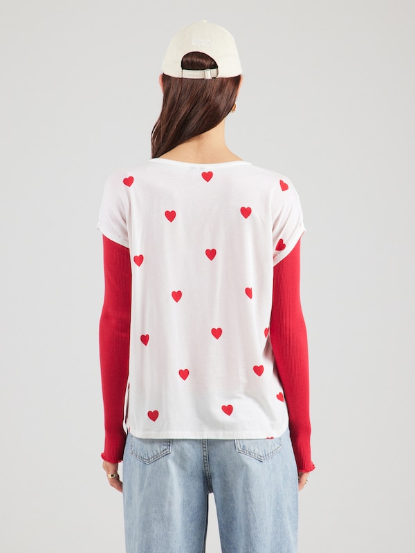 VERO MODA VERO MODA T-Shirt 'VMAVA' in Weiß Jubiläumsangebot