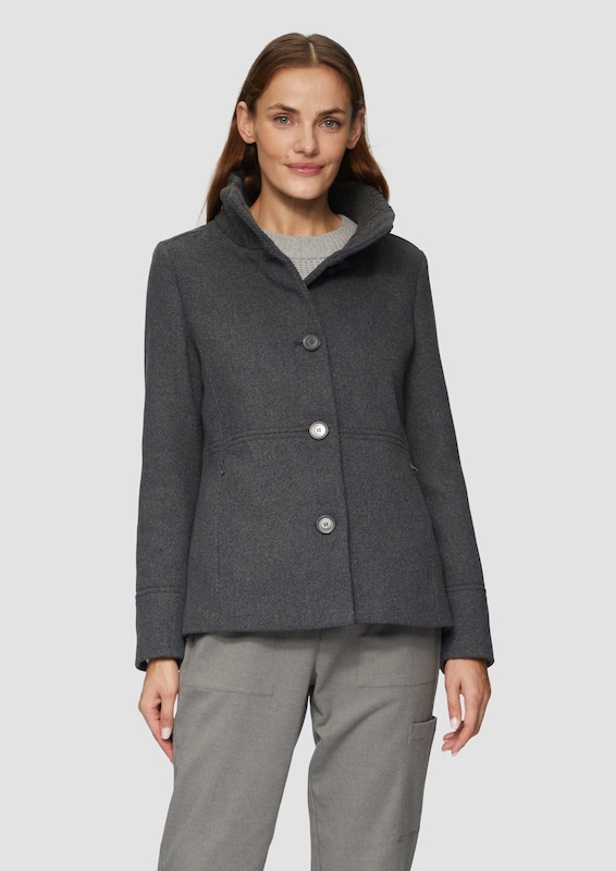 s.Oliver s.Oliver Übergangsjacke in Dunkelgrau Blitzangebot