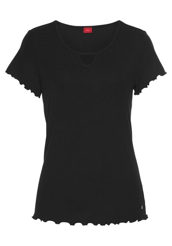 s.Oliver s.Oliver Schlafshirt in Schwarz Bestseller