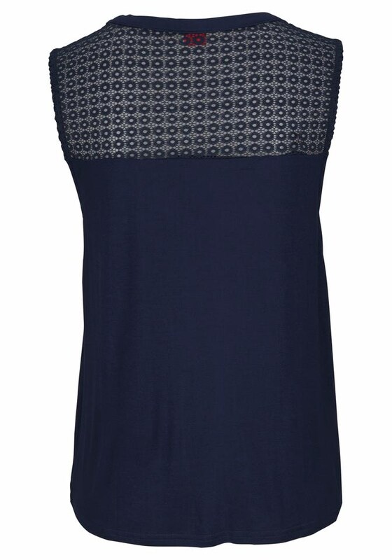 s.Oliver s.Oliver Strandtop in Navy Neueste Stile