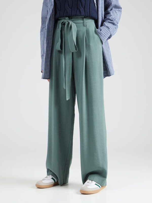 ABOUT YOU ABOUT YOU Wide Leg Hose in Dunkelgrün Discount Store für neue Produkte