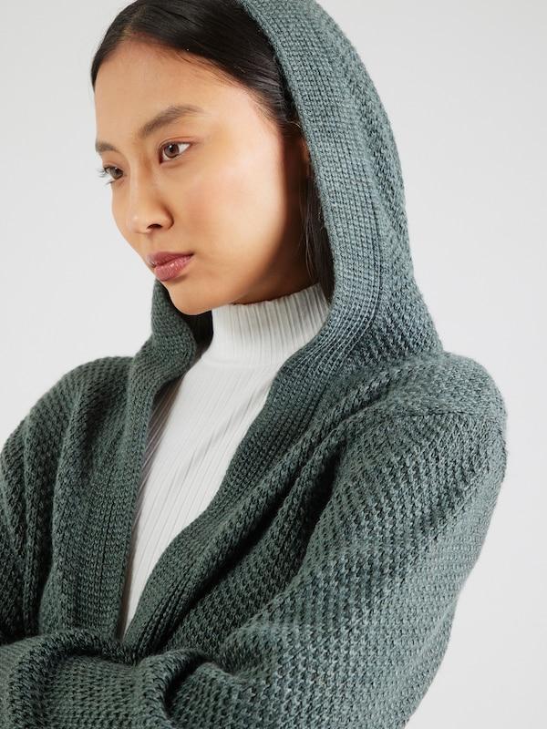 ABOUT YOU ABOUT YOU Strickjacke 'Elektra' in Grünmeliert Fabrikladen
