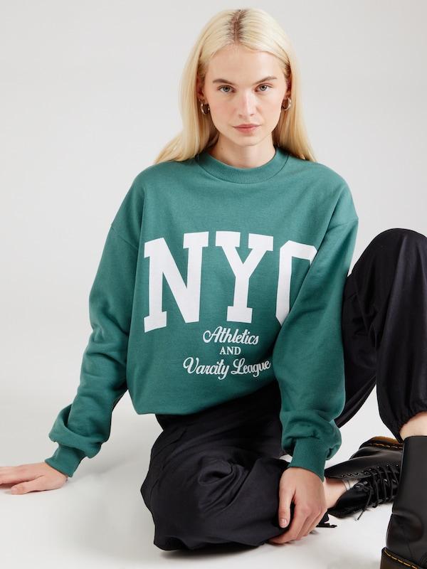 ABOUT YOU ABOUT YOU Sweatshirt 'Tabea' in Smaragd Speichern exportieren