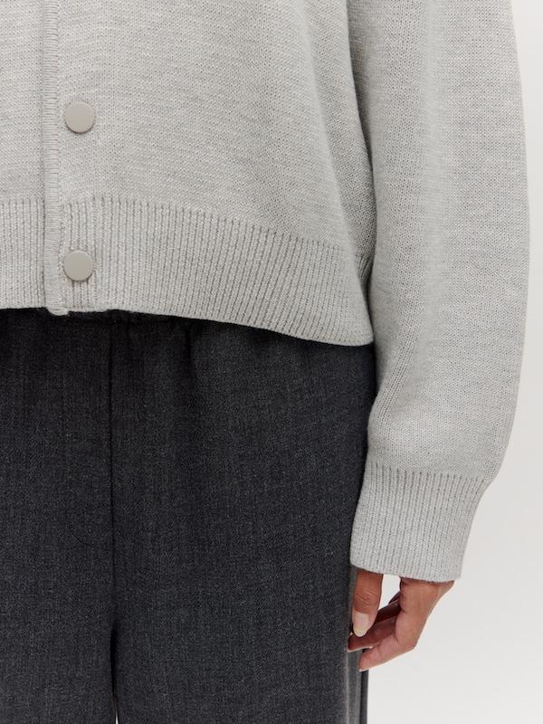 EDITED EDITED Pullover 'Aniela' (GRS) in Graumeliert Günstiger Verkauf