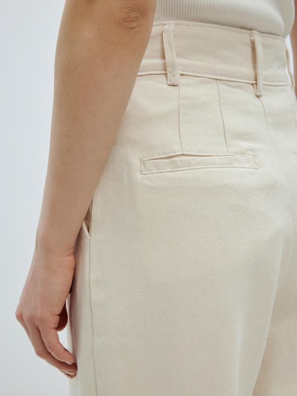 EDITED EDITED Wide Leg Jeans 'Ellis' (OCS) in Beige Blitzverkäufe