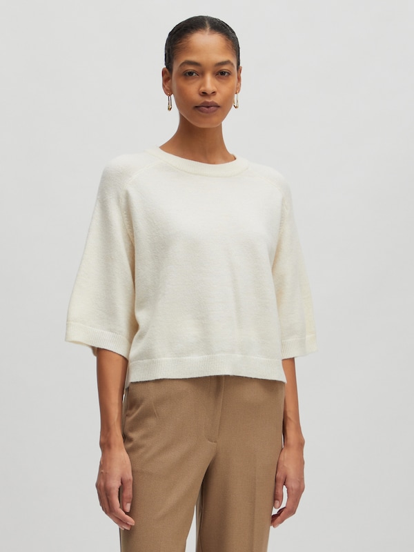EDITED EDITED Shirt 'Birla' (GRS) in Weiß Versandkostenfrei