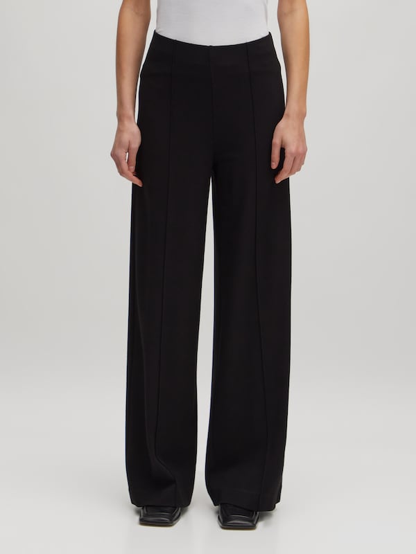 EDITED EDITED Wide Leg Hose 'Leva' in Schwarz Großer Ausverkauf
