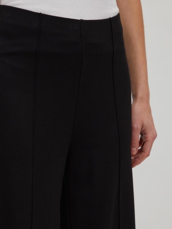 EDITED EDITED Wide Leg Hose 'Leva' in Schwarz Großer Ausverkauf