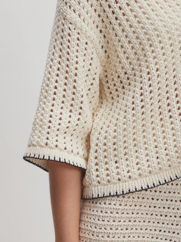 EDITED EDITED Pullover 'Sarai' (GRS) in Beige Beigemeliert Black Friday