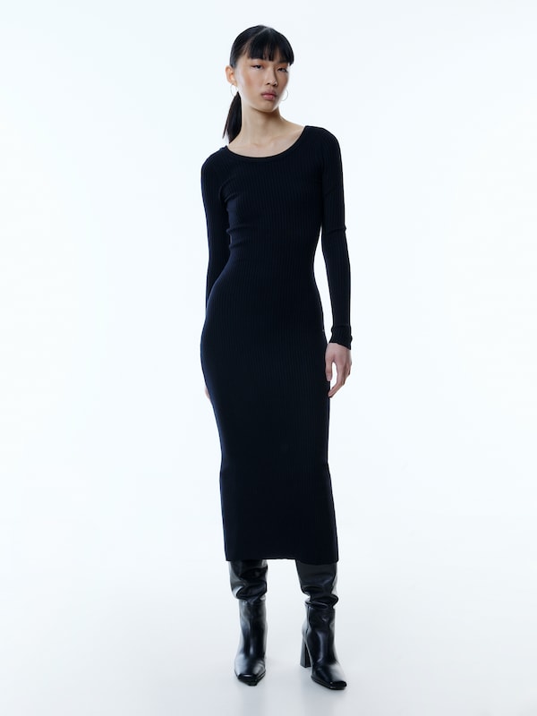 EDITED EDITED Kleid 'Oline' in Schwarz Cyber Monday