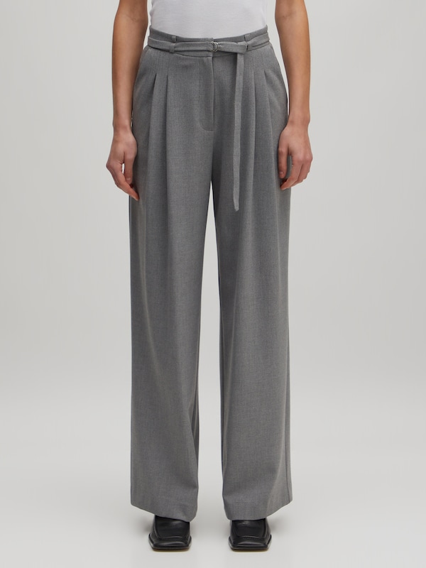EDITED EDITED Wide Leg Hose 'Elna' in Grau Muttertagsangebot