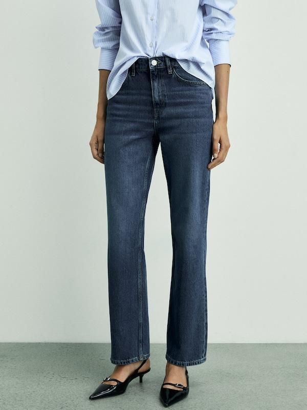 MANGO MANGO Regular Jeans 'MATILDA' in Dunkelblau Bestseller