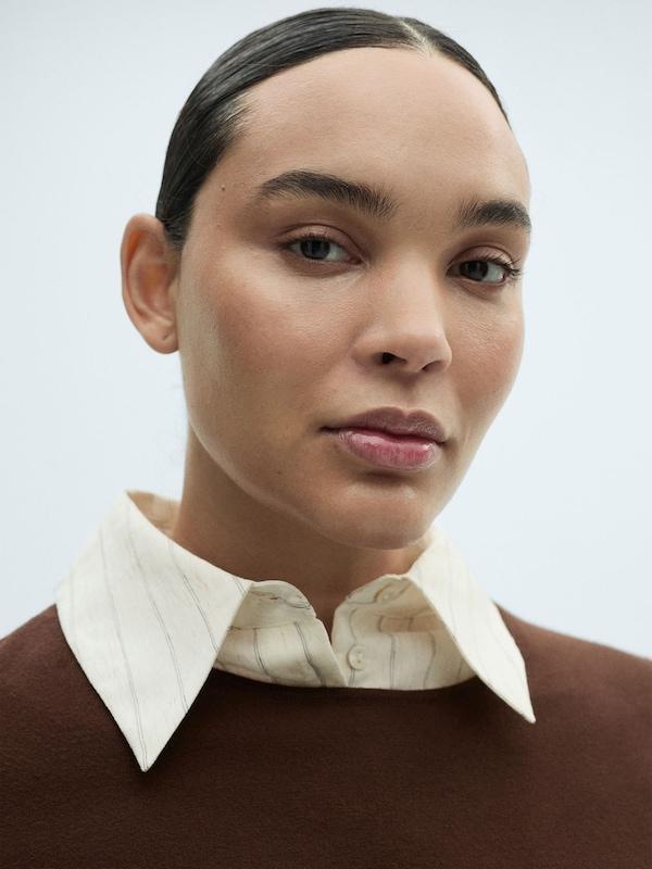 MANGO MANGO Pullover 'RIRA' in Braun Tägliche Deals