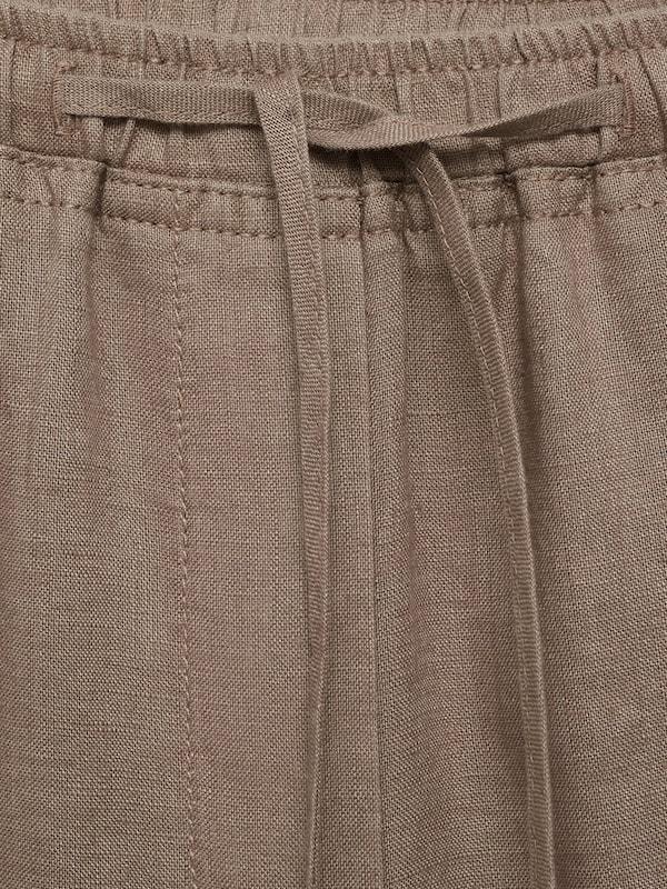 MANGO MANGO Loosefit Hose in Braun VIP-Rabatte