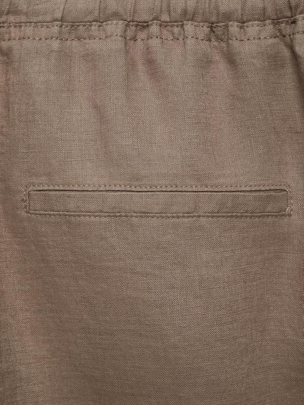 MANGO MANGO Loosefit Hose in Braun VIP-Rabatte