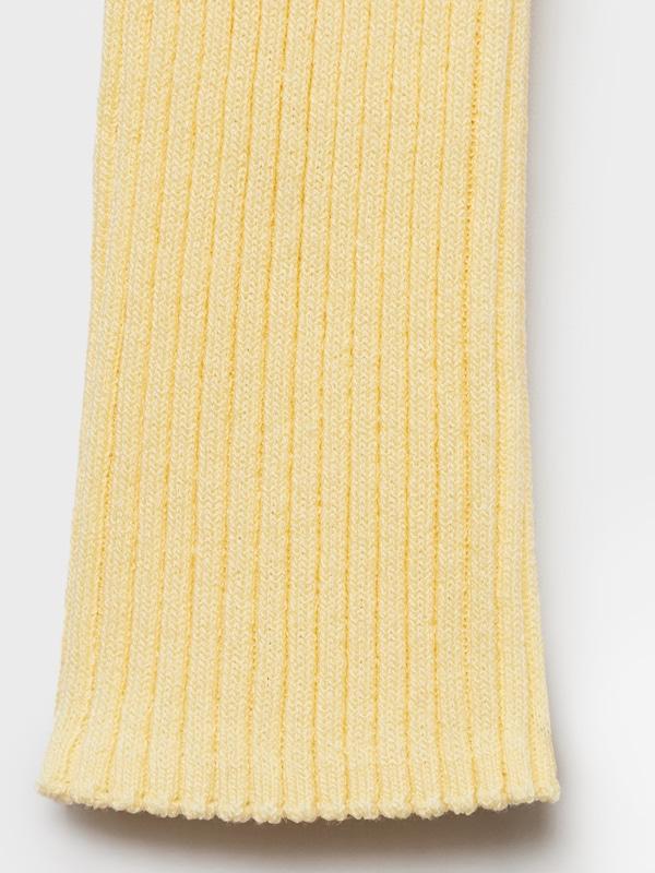 MANGO MANGO Strickjacke 'BUGAMBI' in Gelb Tiefpreis