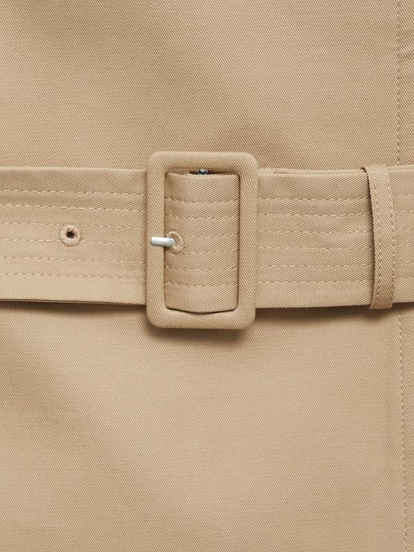 MANGO MANGO Übergangsmantel 'Polana' in Hellbeige Wochenangebot