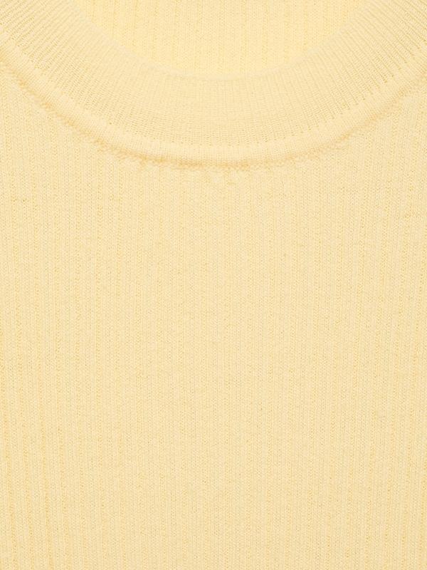 MANGO MANGO Stricktop 'BUGAMBI' in Gelb Letzte 2 Tage