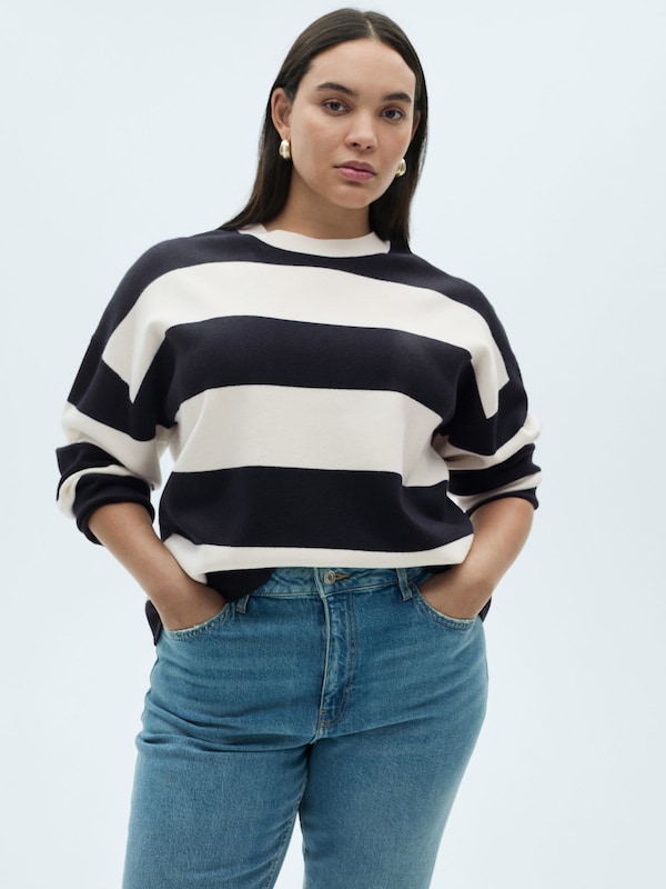 MANGO MANGO Pullover 'LOTUINI' in Navy Letzter Tag