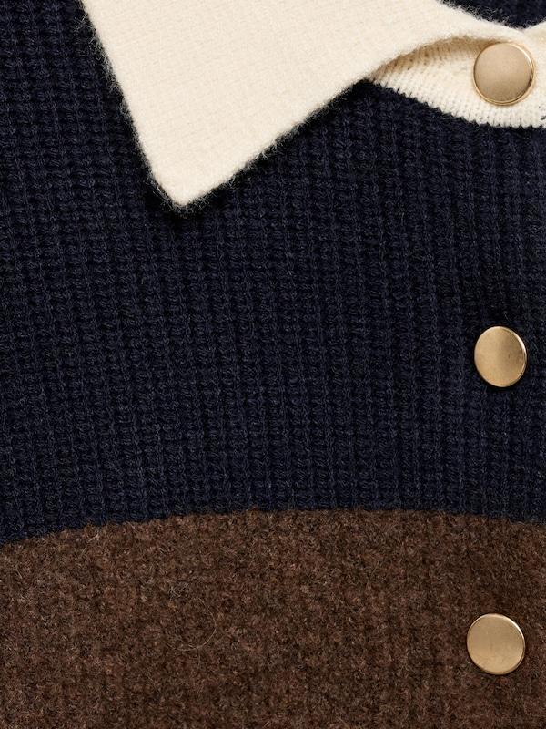 MANGO MANGO Pullover 'JAMA' in Navy Bis zu 60% Rabatt