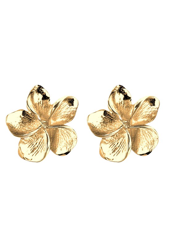 ELLI ELLI Ohrringe 'Frangipani Blüte' in Gold Discount Store für neue Produkte