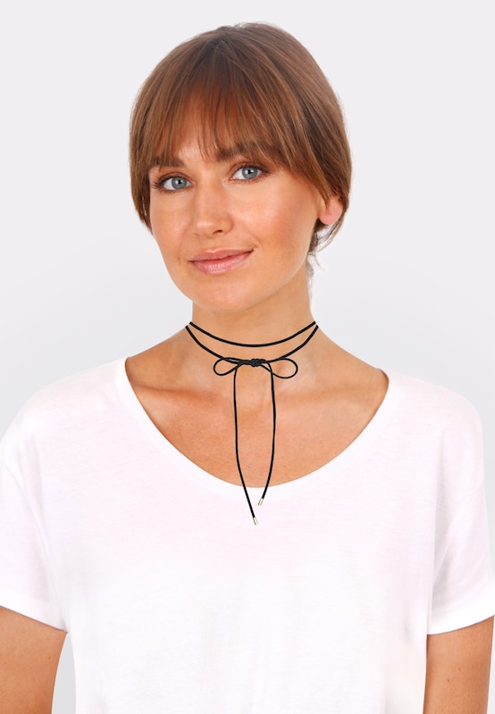 ELLI ELLI Choker 'Schleife' in Gold Super Rabatt