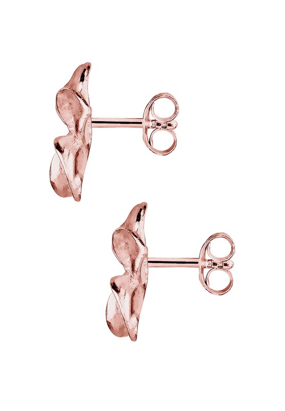 ELLI ELLI Ohrringe 'Frangipani Blüte' in Rosegold Black Friday Preise