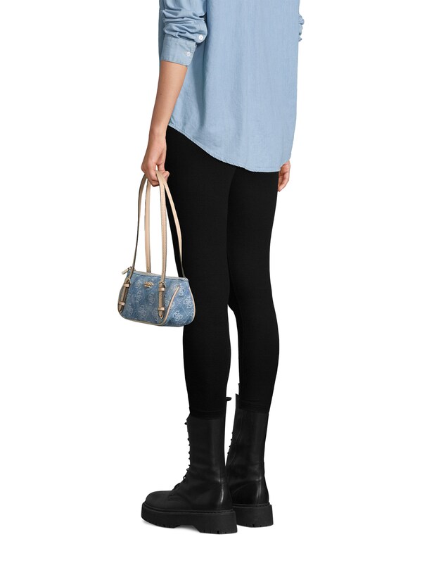 GUESS GUESS Schultertasche in Blue Denim Hellblau Räumungsverkauf