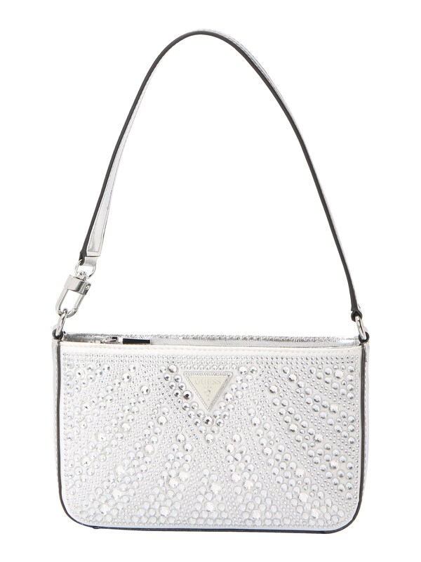 GUESS GUESS Tasche 'BEAUVOIR' in Silber Tiefpreis