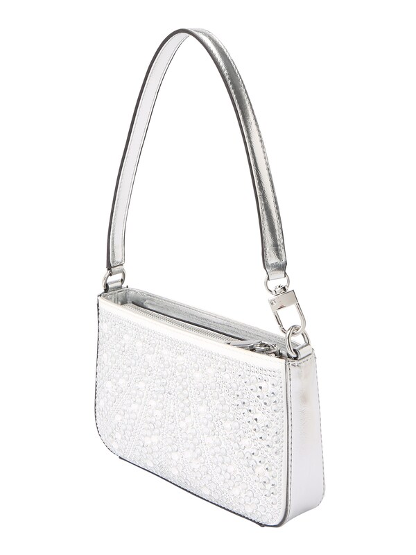 GUESS GUESS Tasche 'BEAUVOIR' in Silber Tiefpreis