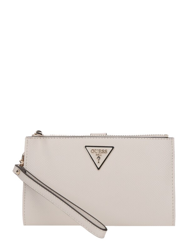 GUESS GUESS Portemonnaie 'Laurel' in Ecru Bis zu 60% Rabatt