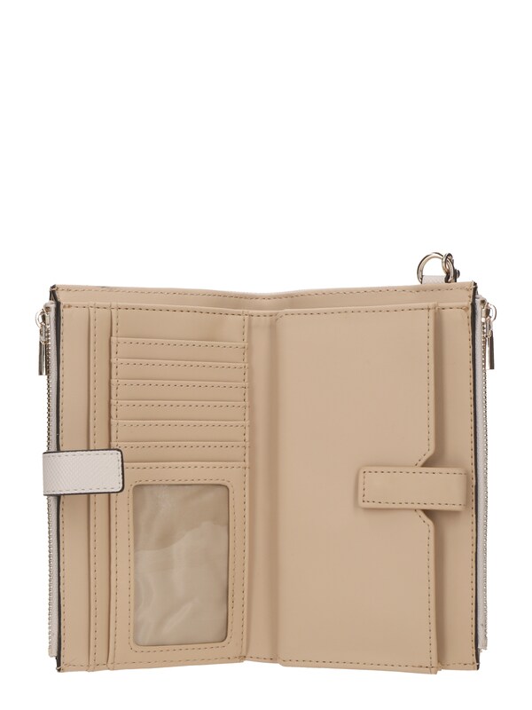 GUESS GUESS Portemonnaie 'Laurel' in Ecru Bis zu 60% Rabatt