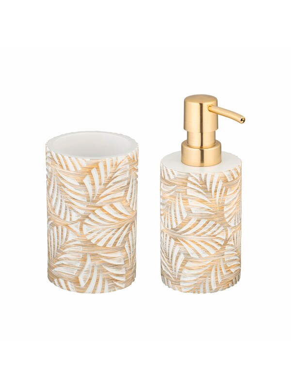 Wenko Wenko Badset 'Terralba' in Gold Weiß Super Sparpreis