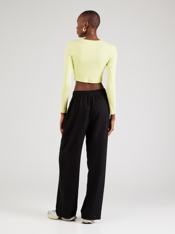 VERO MODA VERO MODA Wide Leg Hose 'LINN' in Schwarz Fabrikverkauf