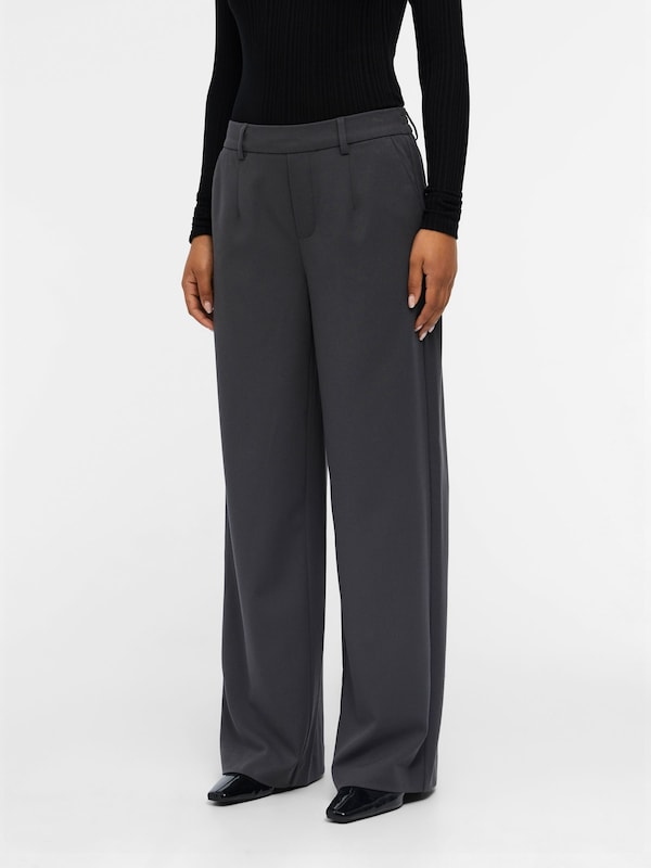 OBJECT OBJECT Wide Leg Hose 'OBJLisa' in Grau Kostenloser Versand