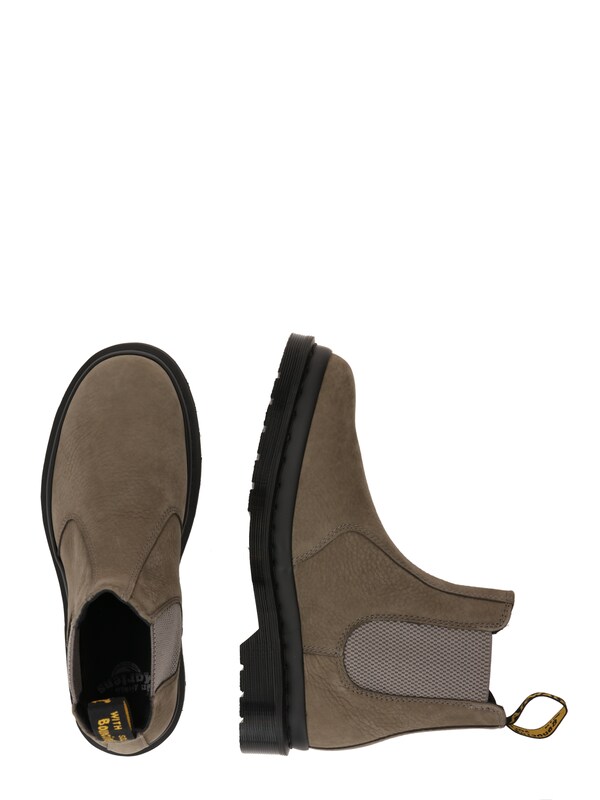 Dr. Martens Dr. Martens Chelsea Boots '2976' in Grau Schlammfarben Super Sparpreis