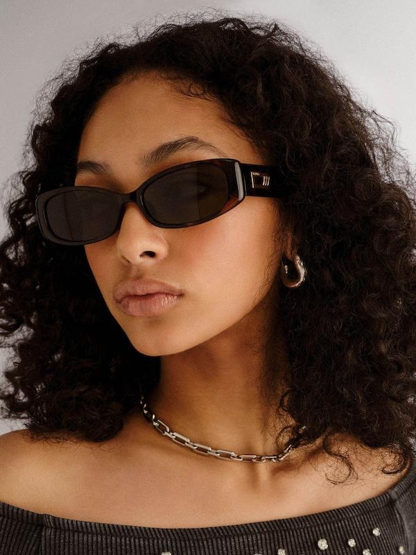 LE SPECS LE SPECS Sonnenbrille 'STARLIGHT' in Braun Sonderangebot der Fabrik