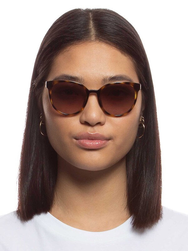 LE SPECS LE SPECS Sonnenbrille 'Contention' in Braun Cognac Bis zu 55% Rabatt