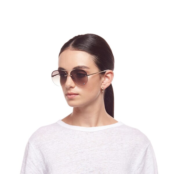 LE SPECS LE SPECS Sonnenbrille 'Panarea' in Gold Fabrikladen