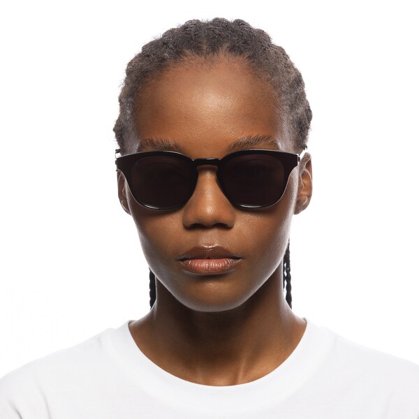 LE SPECS LE SPECS Sonnenbrille 'Trasher' in Schwarz Black Friday Preise