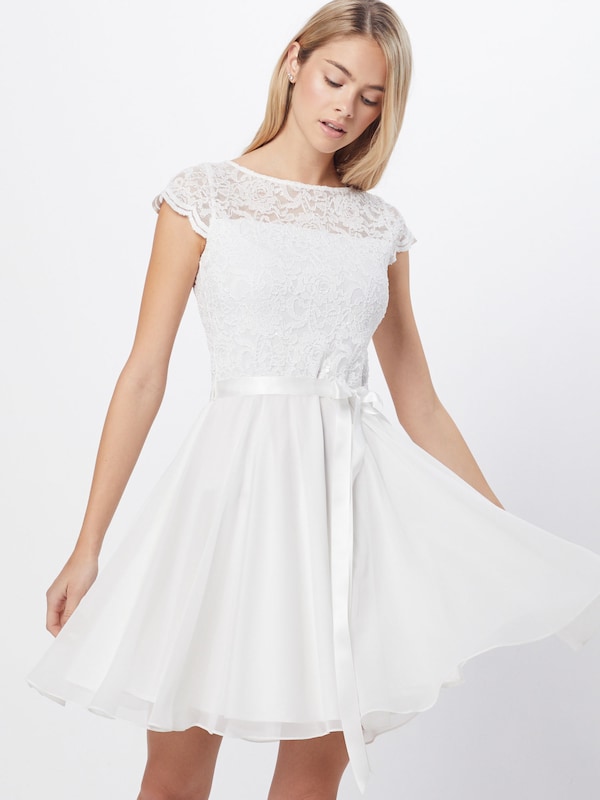 SWING SWING Kleid in Weiß Verkauf