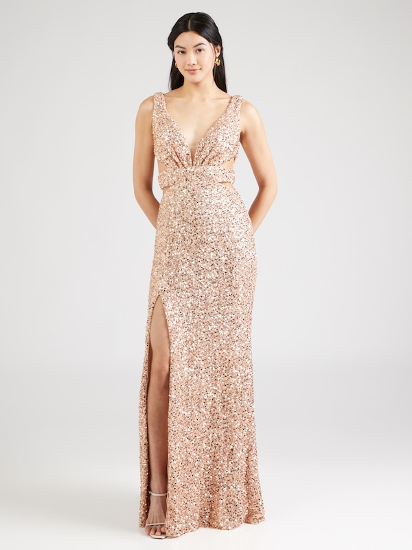 Unique Unique Kleid in Gold Angebote