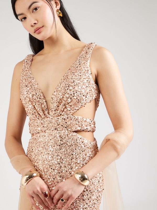 Unique Unique Kleid in Gold Angebote
