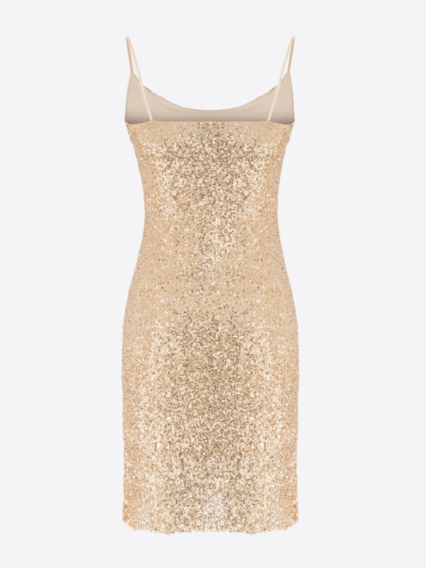 No Matter What No Matter What Kleid in Gold Fabrik Onlineshop