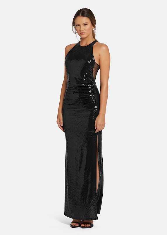 Nicowa Nicowa Abendkleid LUCAWIA in Schwarz Fabrikpreis