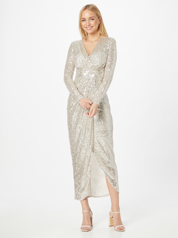 WAL G. WAL G. Kleid 'DARLING' in Champagner Begrenztes Angebot